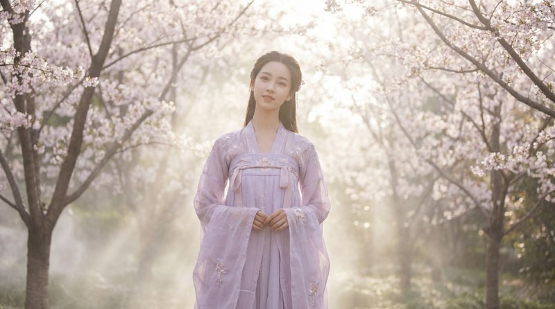 网红主播古风视频：汉服写真拍摄幕后花絮